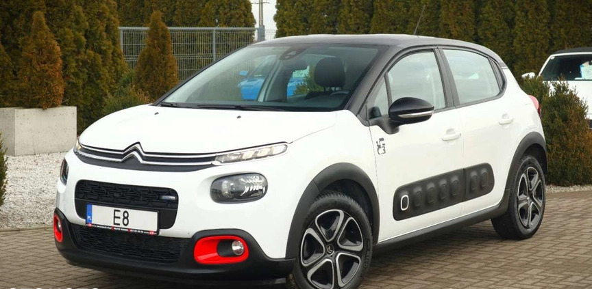 Citroen C3 cena 39900 przebieg: 61000, rok produkcji 2018 z Słupca małe 379